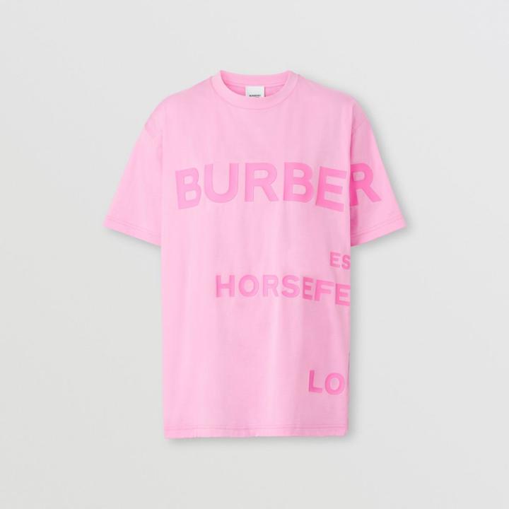 Burberry Burberry Horseferry Print Cotton Oversized T-shirt, Size: Xxl