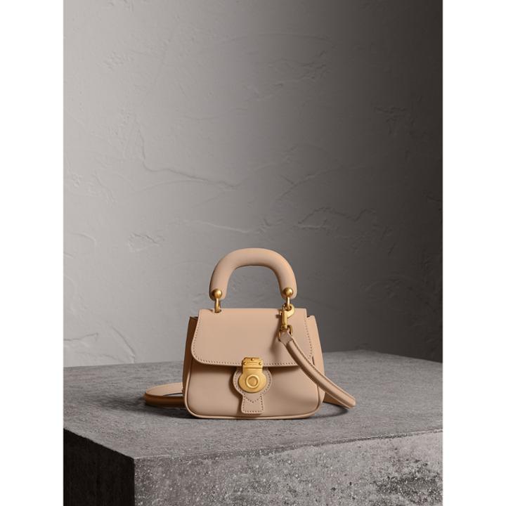 Burberry Burberry The Mini Dk88 Top Handle Bag, Yellow