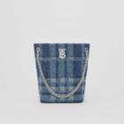 Burberry Burberry Small Quilted Denim Lola Bucket Bag