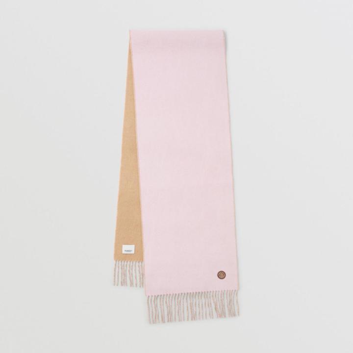 Burberry Burberry Reversible Monogram Motif Cashmere Scarf
