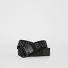 Burberry Burberry Logo Detail Double D-ring Belt, Black