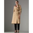 Burberry Burberry The Long Chelsea Heritage Trench Coat, Size: 10, Beige