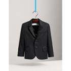 Burberry Burberry Wool Tuxedo Jacket, Size: 12y, Black