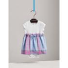 Burberry Burberry Check Cotton Jersey T-shirt Dress, Size: 2y, Blue