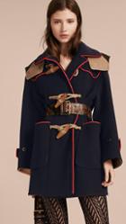 Burberry Double-faced Wool Blend Duffle Coat