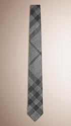 Burberry Modern Cut Check Tonic Silk Tie