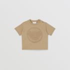 Burberry Burberry Childrens Thomas Bear Motif Cotton T-shirt, Size: 12m