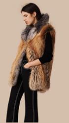 Burberry Prorsum Fox Fur Gilet