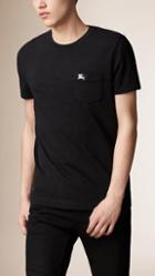 Burberry Slub Jersey Double Dyed T-shirt