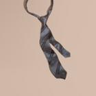 Burberry Modern Cut Python Jacquard Silk Tie