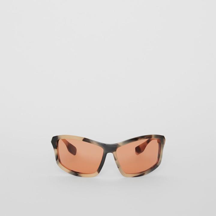 Burberry Burberry Wrap Frame Sunglasses, Orange
