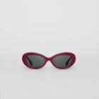 Burberry Burberry Cat-eye Frame Sunglasses, Red