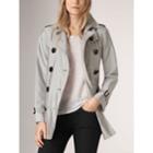 Burberry Burberry Lightweight Trench Coat, Size: 06, Grey