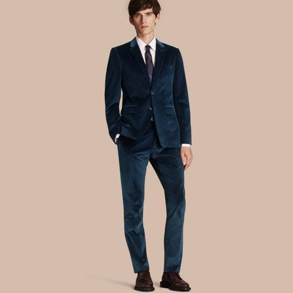Burberry Slim Fit Cotton Corduroy Jacket