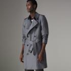 Burberry Burberry The Chelsea Heritage Trench Coat, Size: 38, Grey