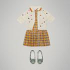 Burberry Burberry Embroidered Cotton Cashmere Cardigan, Size: 12y