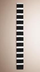 Burberry Prorsum Slim Cut Striped Knitted Silk Tie