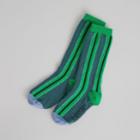Burberry Burberry Striped Cotton Blend Socks, Size: 27-29