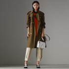 Burberry Burberry The Westminster Heritage Trench Coat, Size: 08, Green