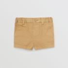 Burberry Burberry Childrens Cotton Chino Shorts, Size: 12m, Beige