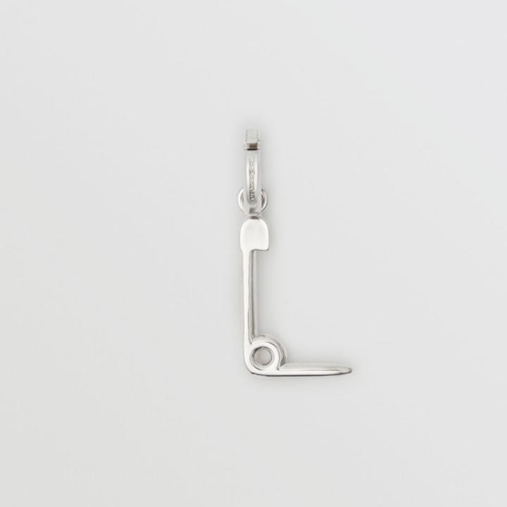 Burberry Burberry Kilt Pin 'l' Alphabet Charm, Grey