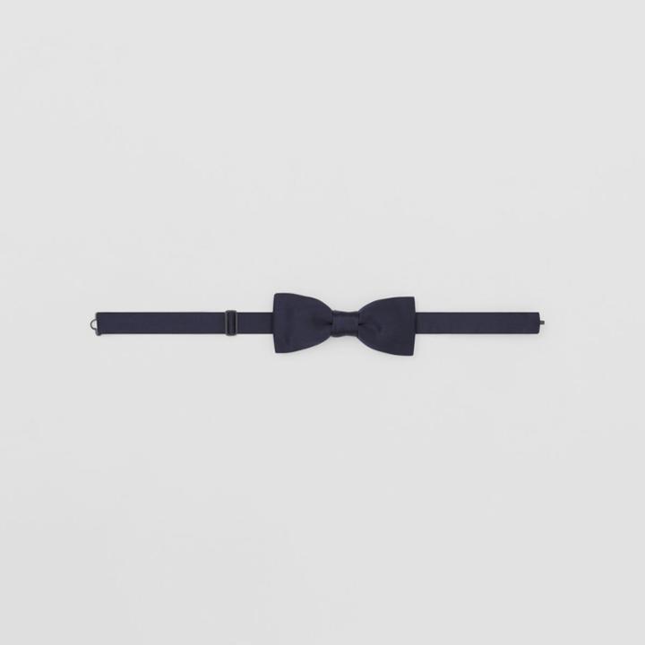 Burberry Burberry Silk Satin Bow Tie, Blue