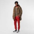 Burberry Burberry Chequer Ekd Cotton Trackpants, Size: M, Red