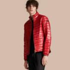 Burberry Burberry Lightweight Down-filled Jacket, Red