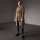 Burberry Burberry Wool Cashmere Tailored Coat, Size: 14, Brown