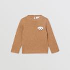Burberry Burberry Childrens Thomas Bear Detail Wool Cashmere Sweater, Size: 2y, Brown