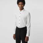 Burberry Burberry Classic Fit Cotton Poplin Dress Shirt, Size: 14, White