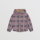 Burberry Burberry Childrens Reversible Check Stretch Cotton Jacquard Jacket, Size: 10y