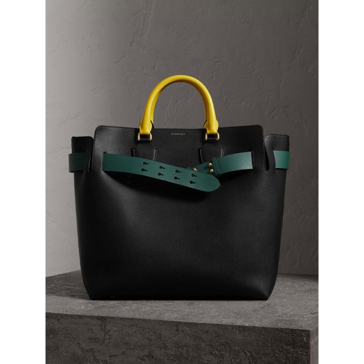 Burberry Burberry The Large Tri-tone Leather Belt Bag