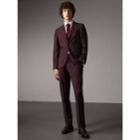 Burberry Burberry Slim Fit Wool Mohair Suit, Size: 48r, Red