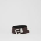 Burberry Burberry Reversible Grainy Leather Belt, Size: 90, Brown
