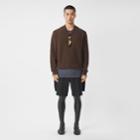 Burberry Burberry Gold-plated Whistle Detail Rib Knit Wool Sweater