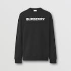 Burberry Burberry Logo Print Cotton Sweatshirt, Size: Xs