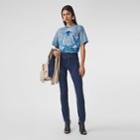 Burberry Burberry Shark Print Cotton Oversized T-shirt