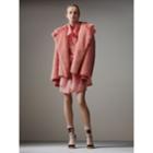 Burberry Burberry Faux Fur Hooded Jacket, Size: 08, Pink