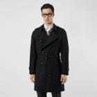 Burberry Burberry The Mid-length Chelsea Heritage Trench Coat, Size: 48, Black