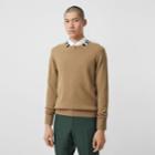 Burberry Burberry Icon Stripe Trim Cashmere Sweater, Size: Xxl, Brown
