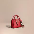 Burberry The Small Buckle Tote In Grainy Leather
