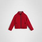Burberry Burberry Childrens Reversible Check Cotton Harrington Jacket, Size: 8y, Red