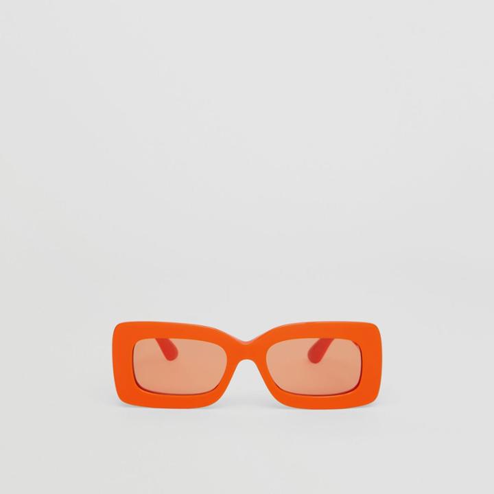 Burberry Burberry Monogram Motif Rectangular Frame Sunglasses
