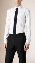 Burberry Modern Fit Cotton Poplin Shirt