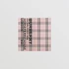 Burberry Burberry Horseferry Print Check Wool Silk Large Square Scarf