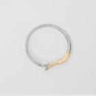 Burberry Burberry Gold And Palladium-plated Hoof And Hoop Bracelet