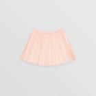 Burberry Burberry Childrens Pleated Laminated Lace Skirt, Size: 12y, Pale Pink