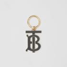 Burberry Burberry Monogram Motif Gold-plated Key Charm, Black