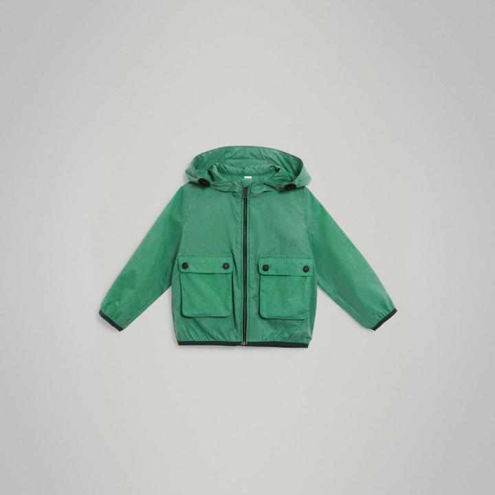 Burberry Burberry Showerproof Hooded Jacket, Size: 6y
